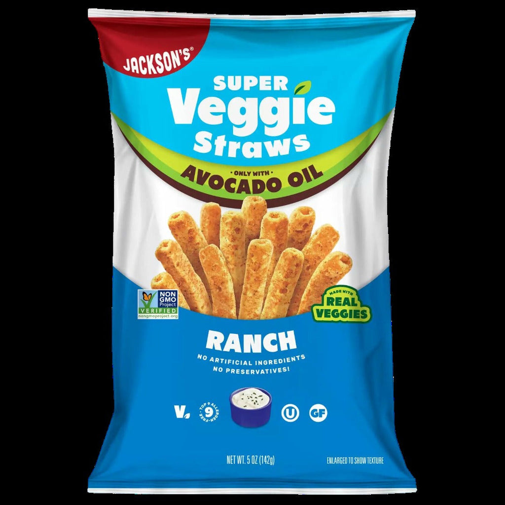 Super Veggie Straws With Avocado Oil - Ranch