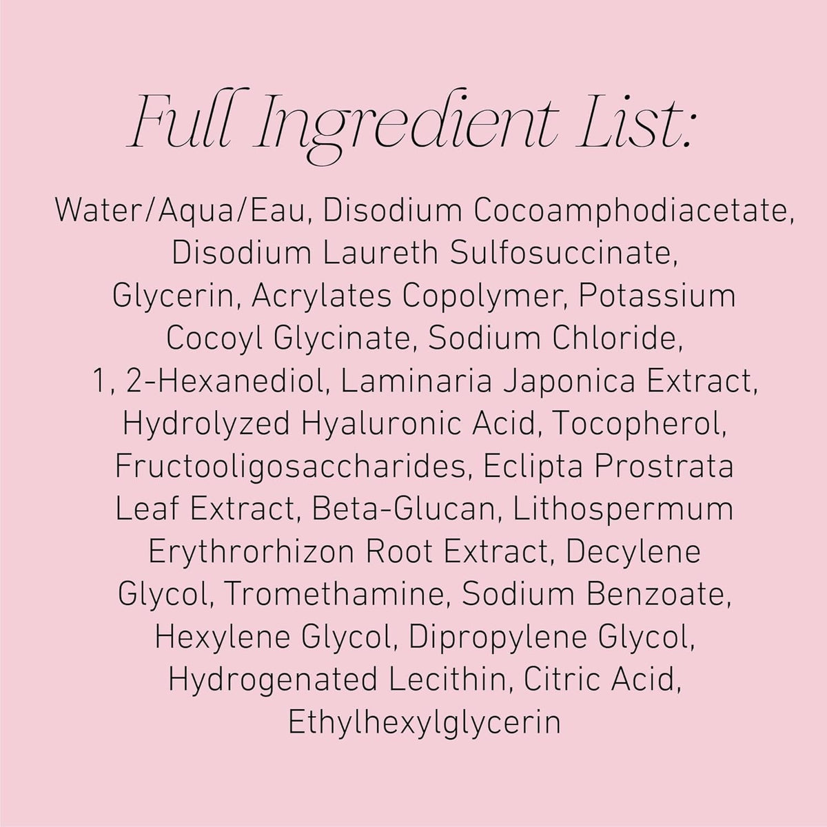 Cosmic Dew Water Cleanser