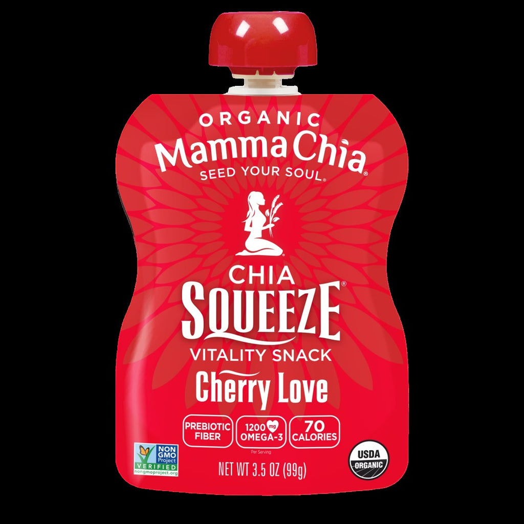 Chia Squeeze Vitality Snack - Cherry Beet (8 Pack)
