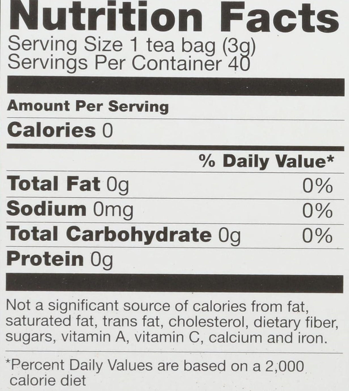 Irish Breakfast Blend Tea (40 CT)