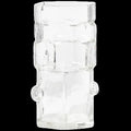 Hex Vase - Clear