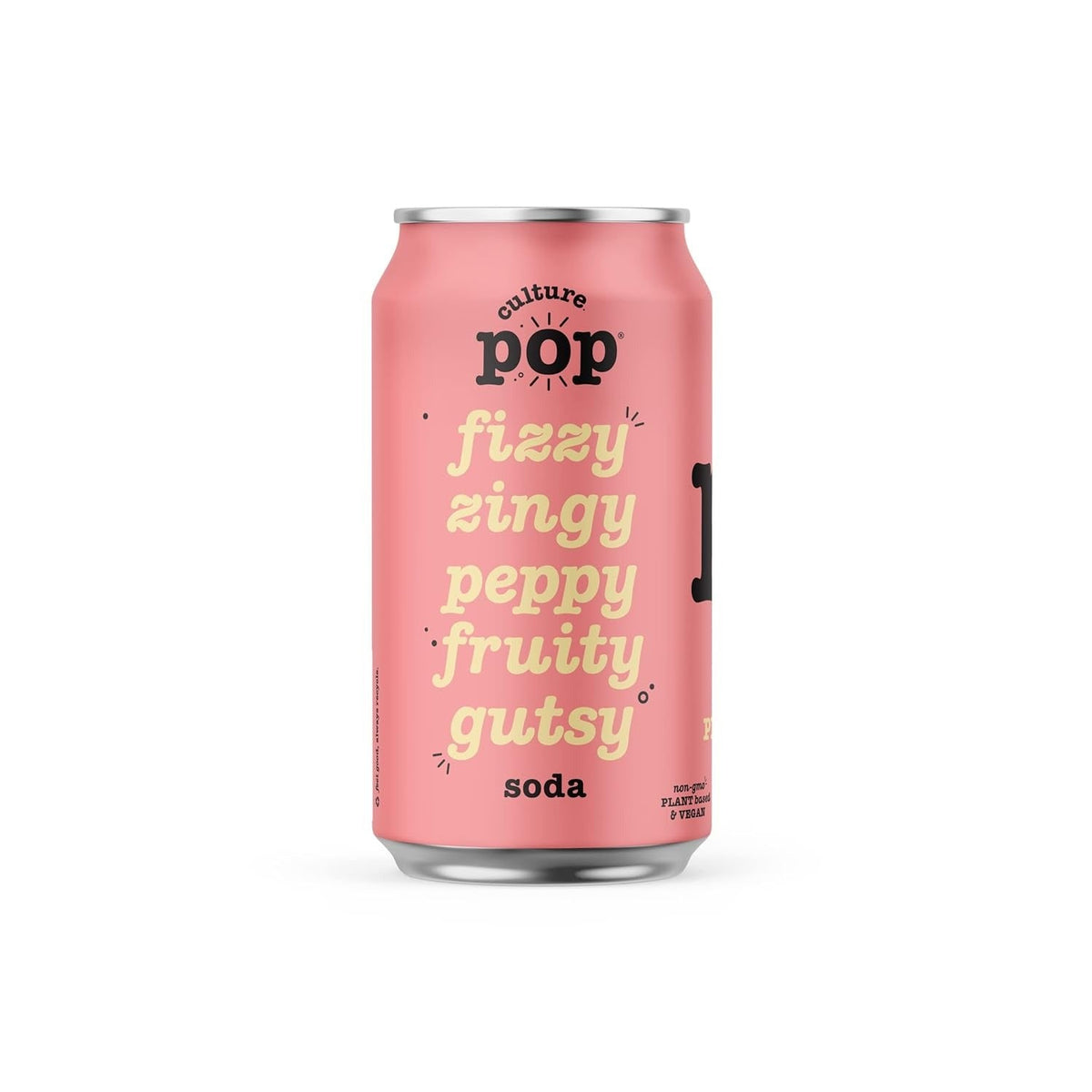 Pink Grapefruit & Ginger Probiotic Soda (12 Pack)