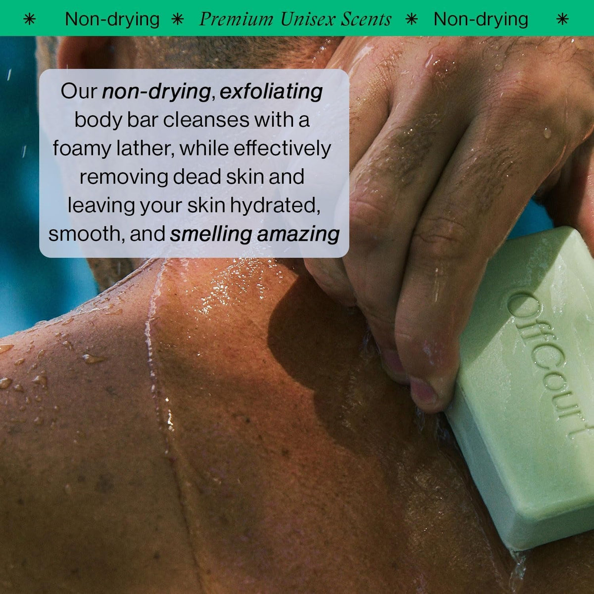 Exfoliating Body Soap Bar Fig Leaf White Musk