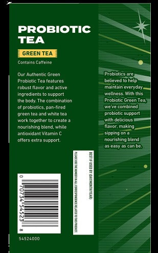 Probiotic Tea Green, 18 Bag