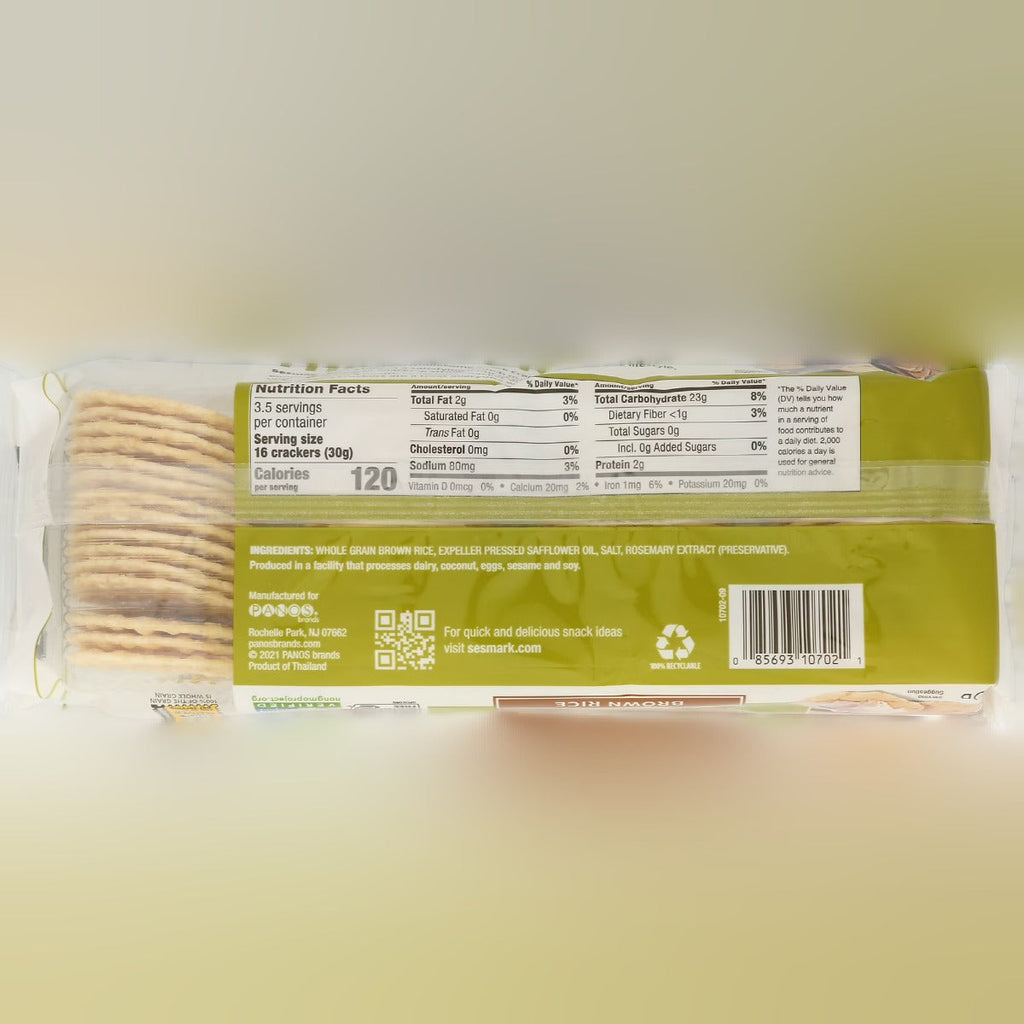Gluten Free Brown Rice Thins