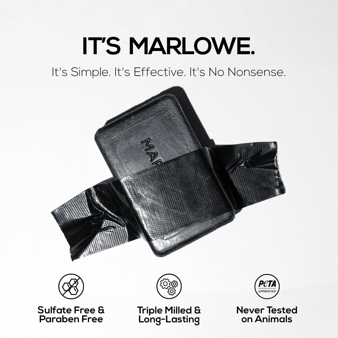 No. 106 Men's Charcoal Soap Bar