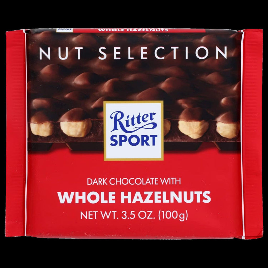 Dark Chocolate & Whole Hazelnut Bar