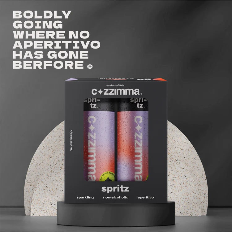 Spritz Sparkling Non-Alcoholic Italian Aperitivo (4 Pack)