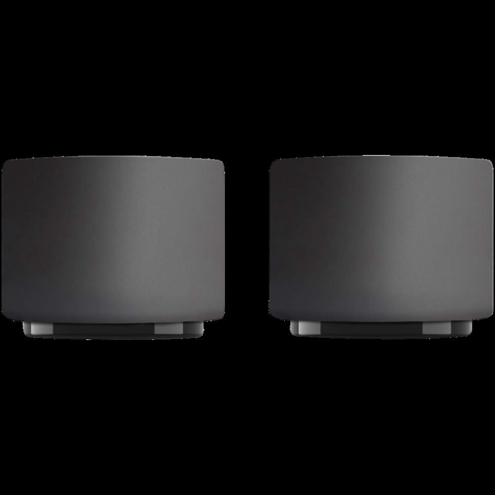 Monty Milk Art Espresso Cups (Set of 2) - Black