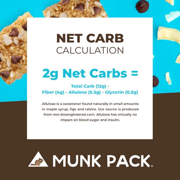 Keto Coconut Cocoa Chip Granola Bar (12 Pack)