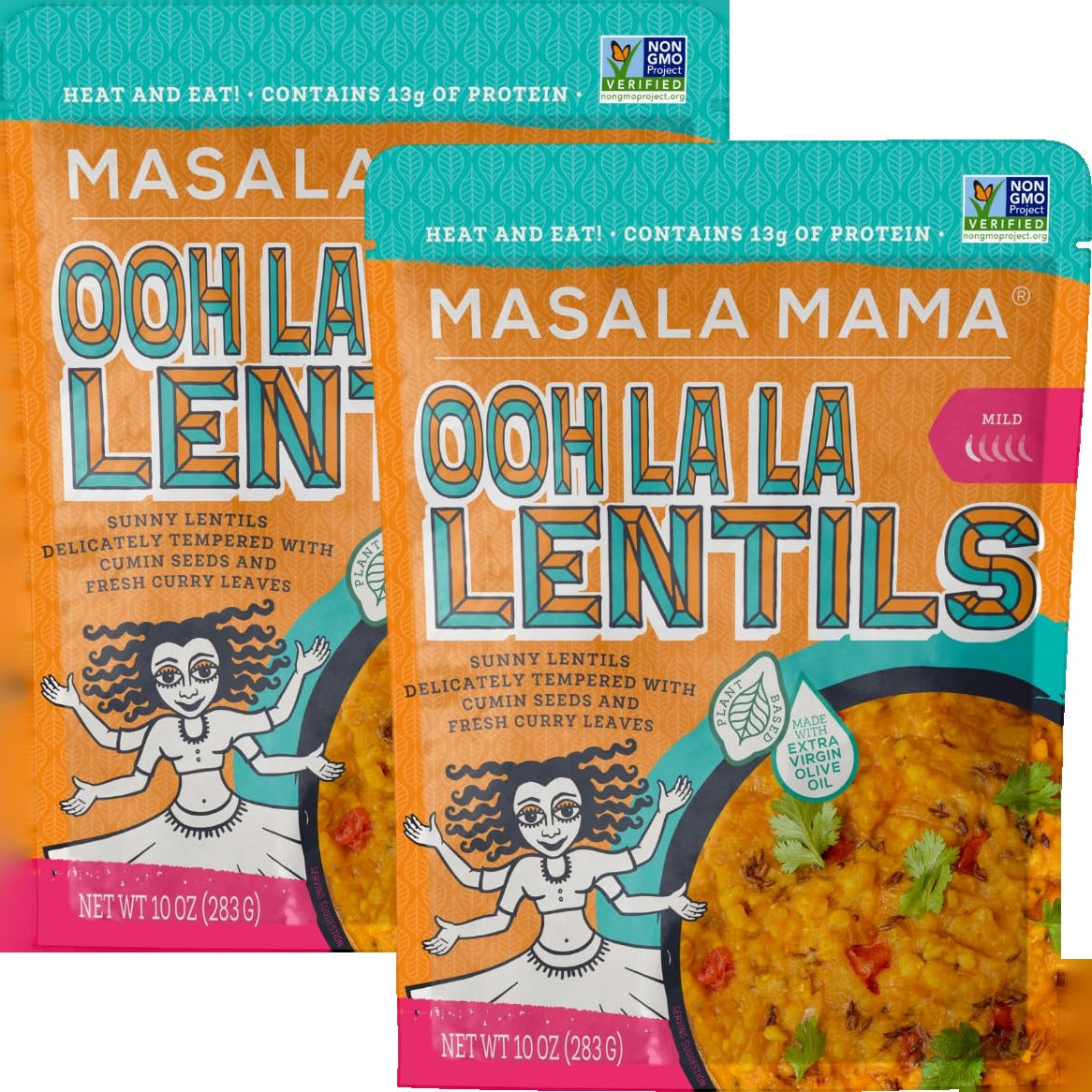Ooh La La Lentils - Heat And Eat (2 Pack)