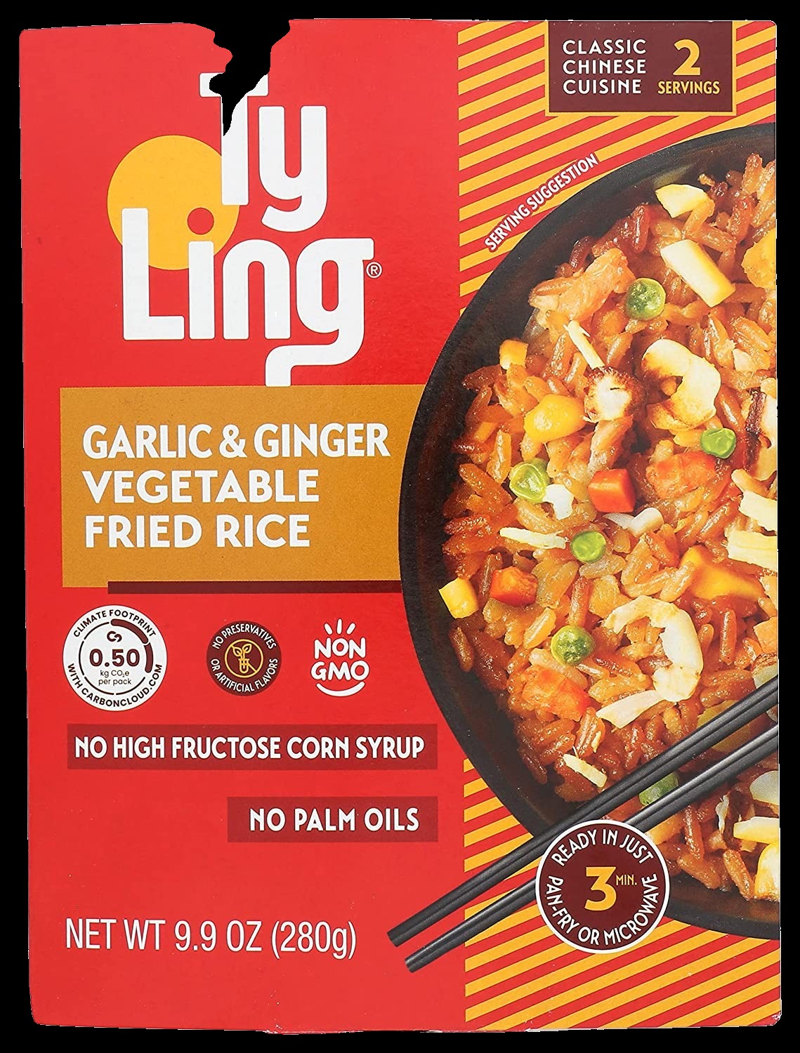 Garlic & Ginger Vegetable Fried Rice
