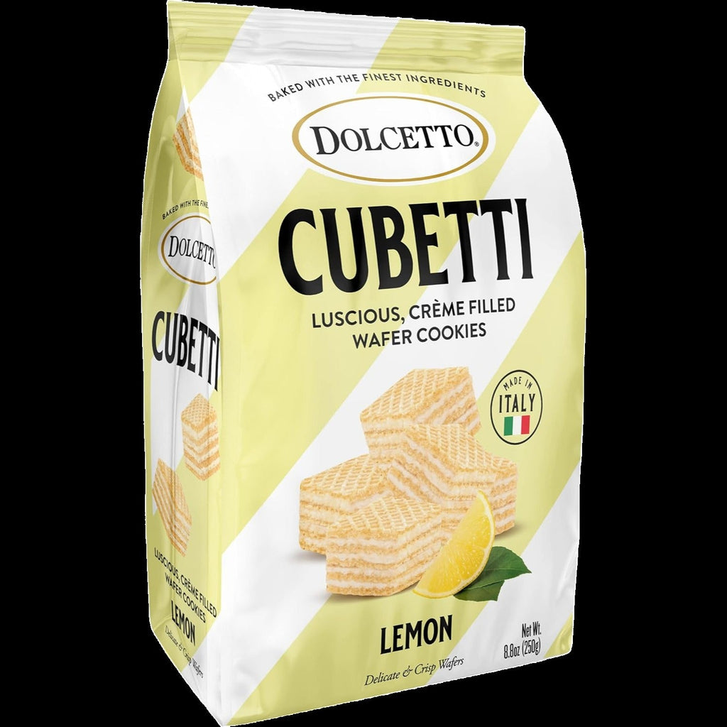 Cubetti Lemon Cream Wafers