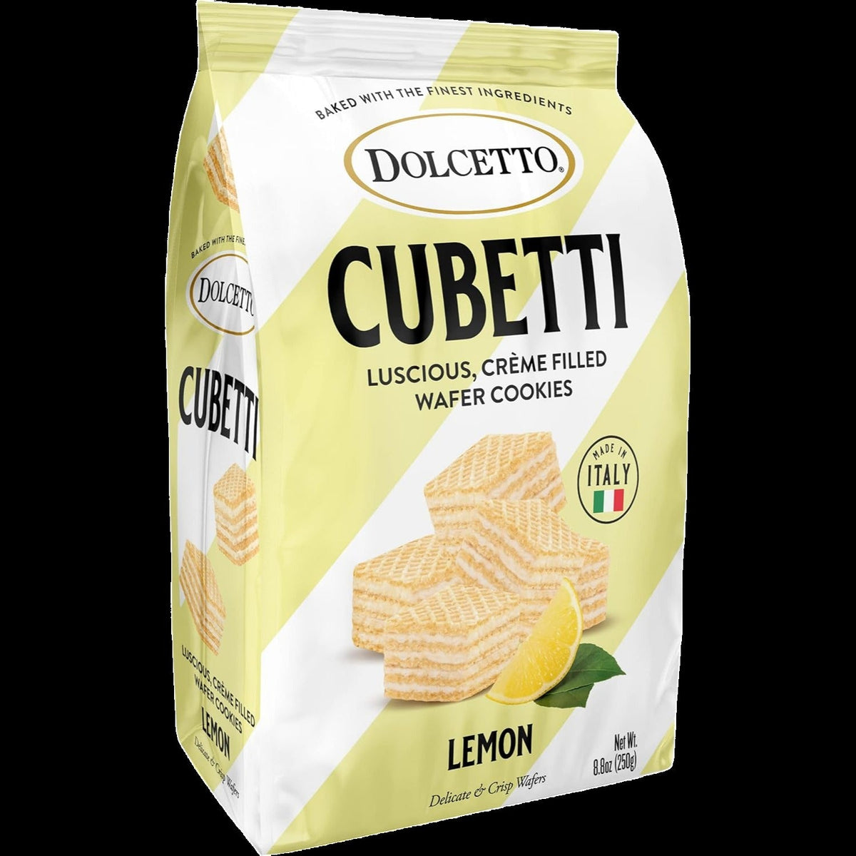 Cubetti Lemon Cream Wafers