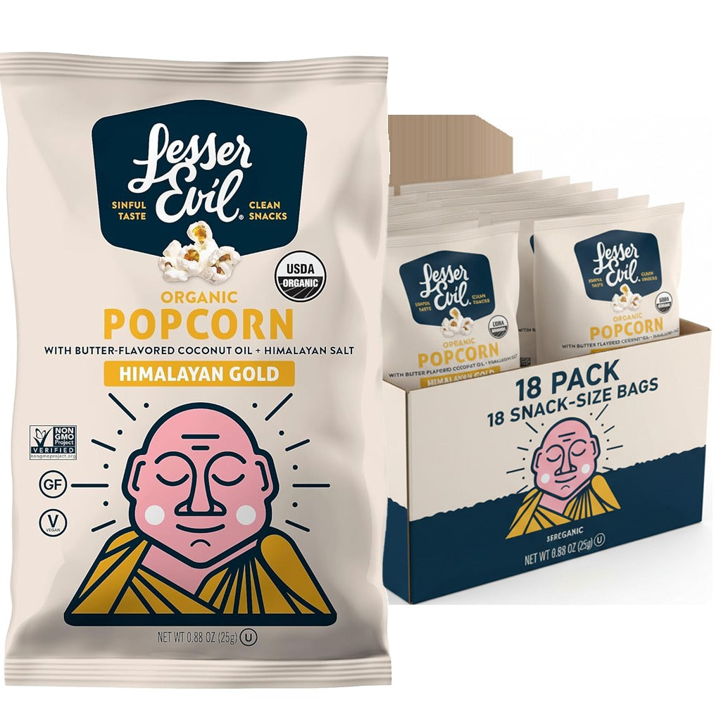 Organic Popcorn Himalayan Gold (18 CT)