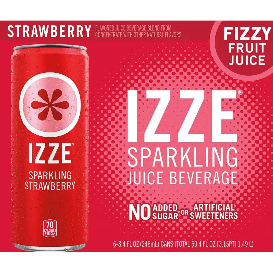 Strawberry Sparkling Juice (6 Pack)