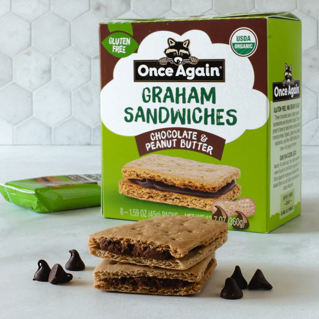 Chocolate Peanut Butter Graham Cracker Sandwich (8 CT)