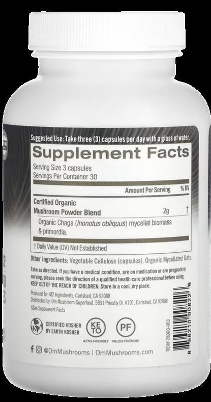 Chaga Vegetable Capsules