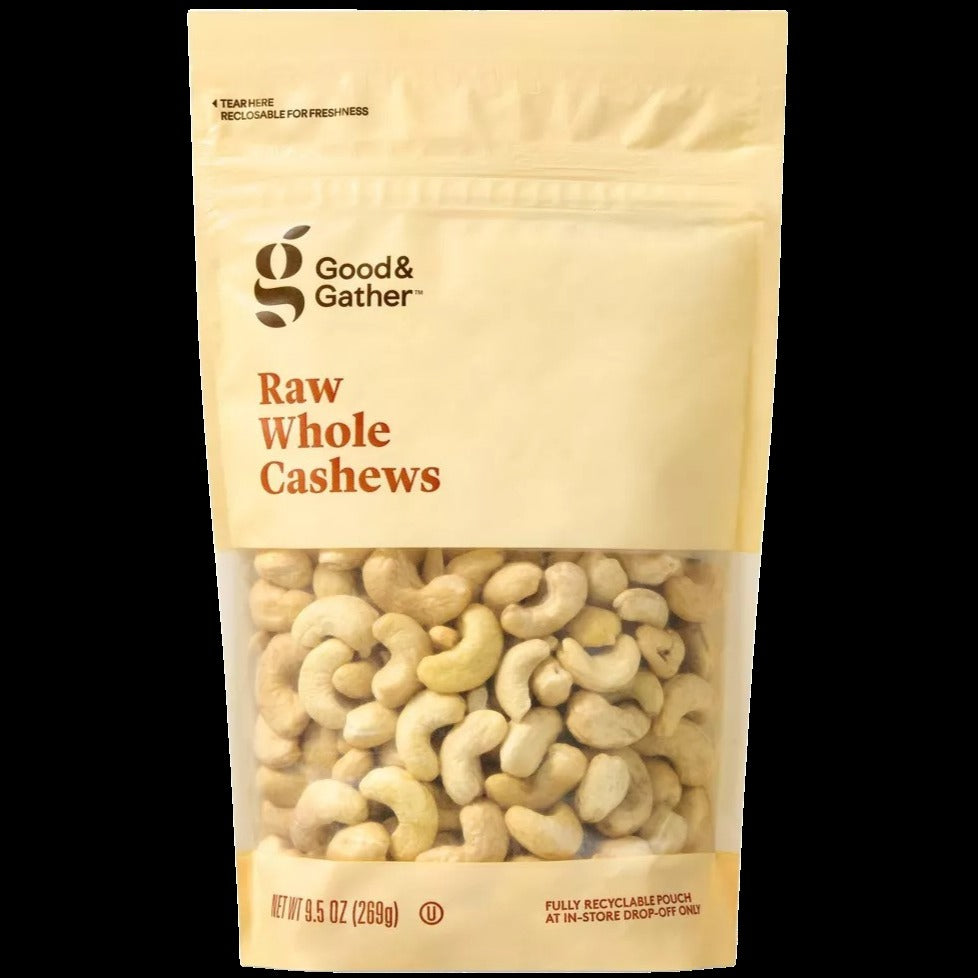 Raw Whole Cashews