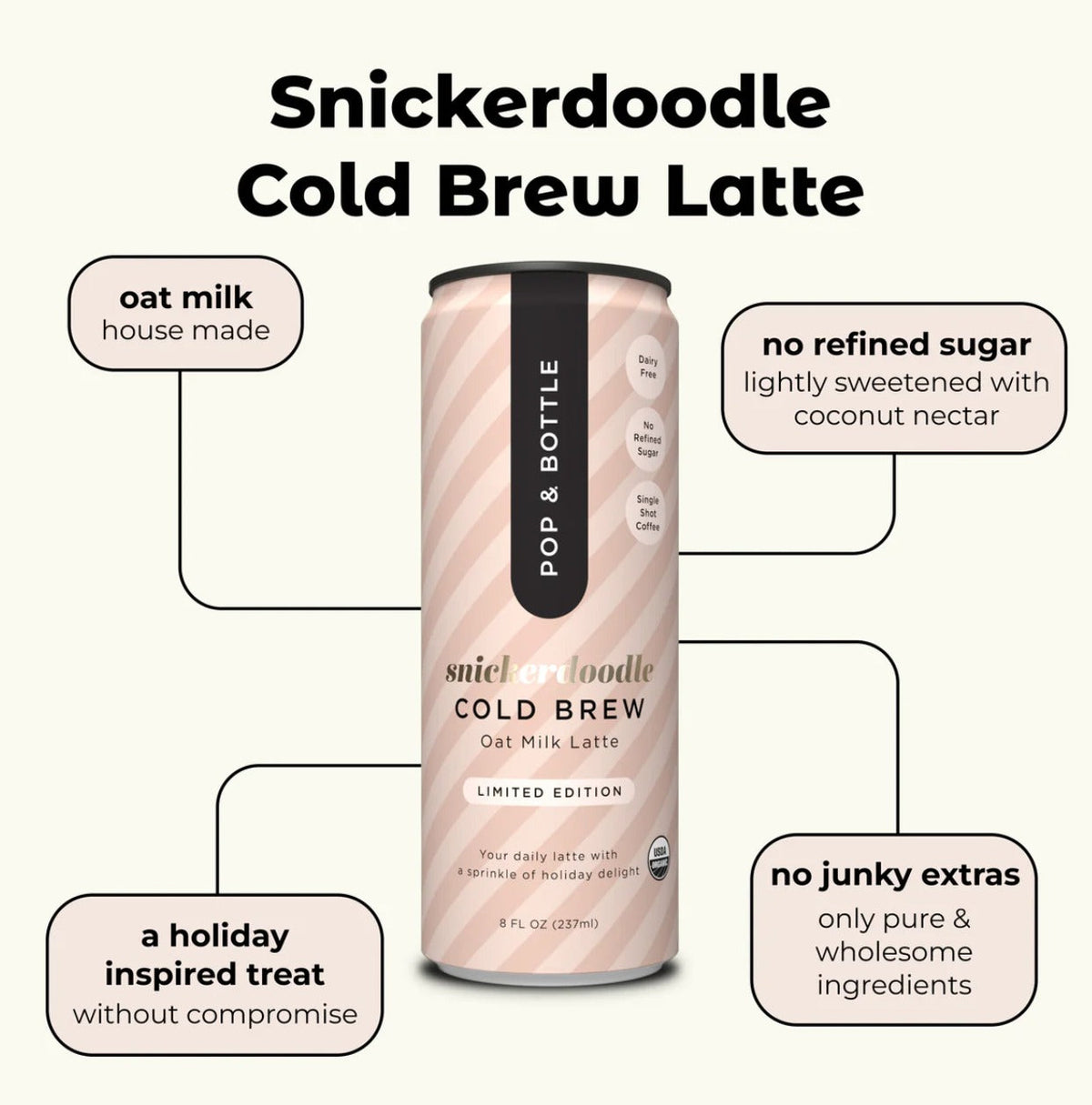 Snickerdoodle Oat Latte Cold Brew (12 Pack)