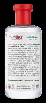 Unscented Witch Hazel Toner