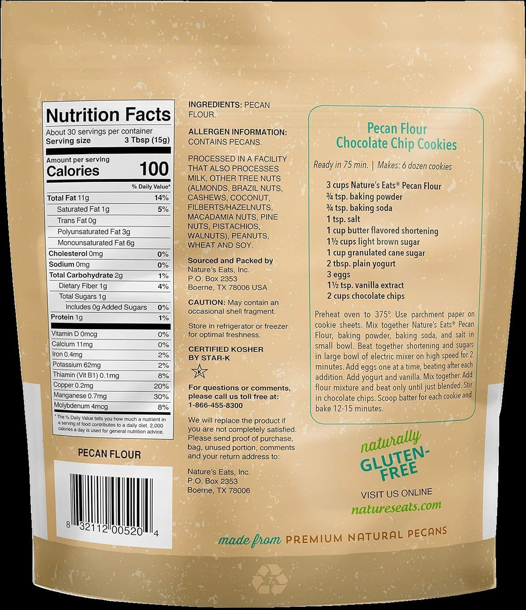 Finely Ground Pecan Flour