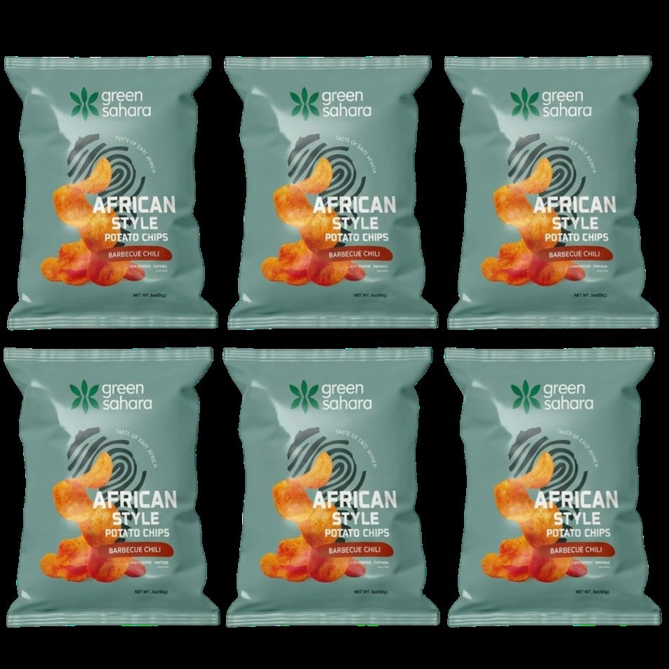 Barbecue Chili Potato Chips (6 Pack)