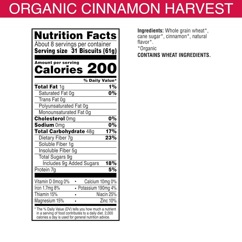 Cinnamon Harvest Organic Cereal
