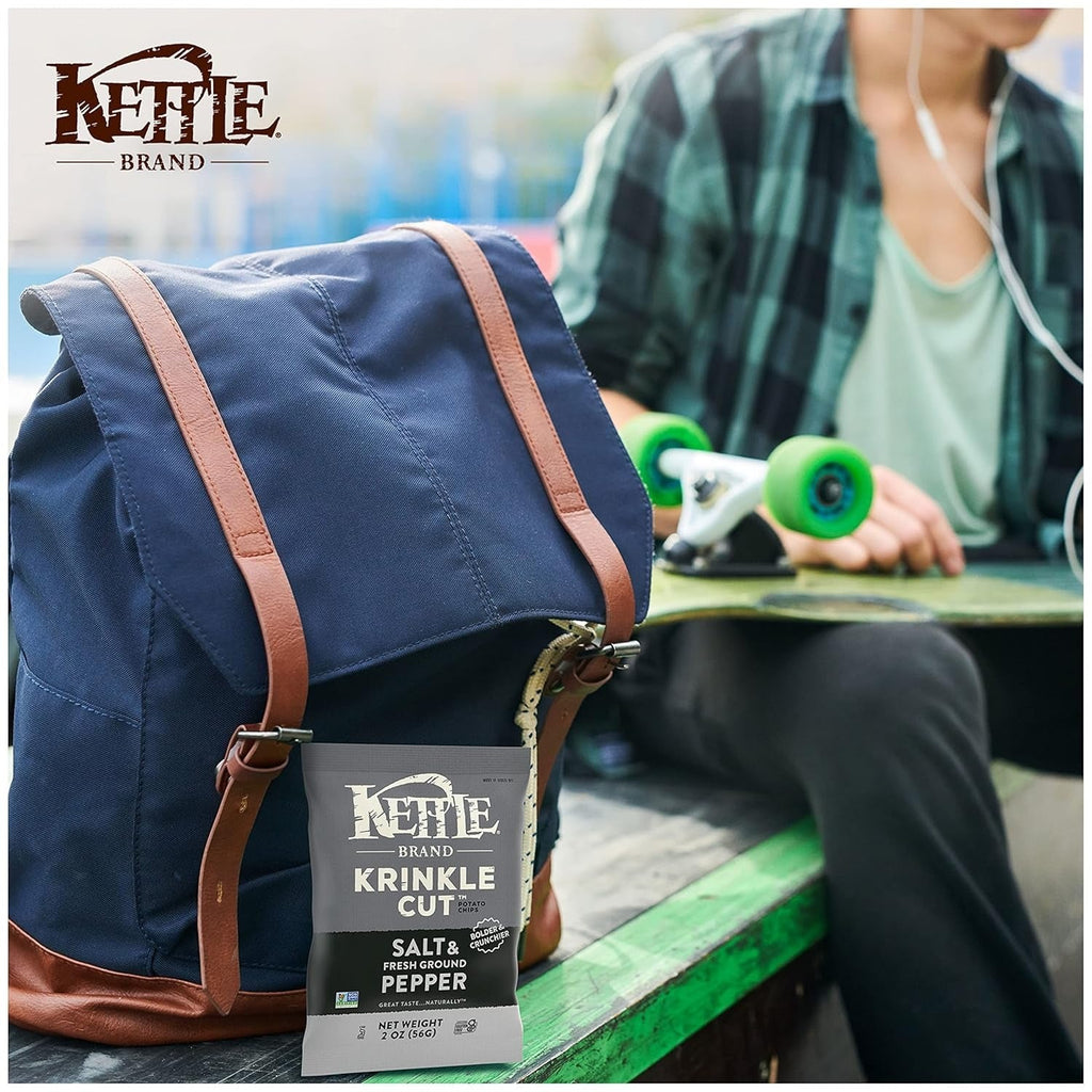 Krinkle Cut Salt & Fresh Pepper Potato Chips