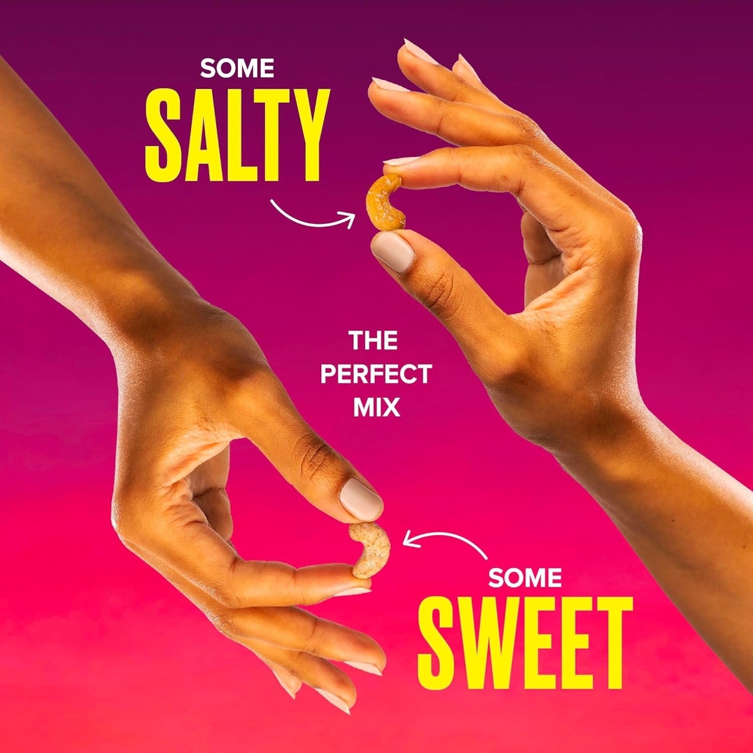 Salty & Sweet Cashews - Cinnamon Crunch