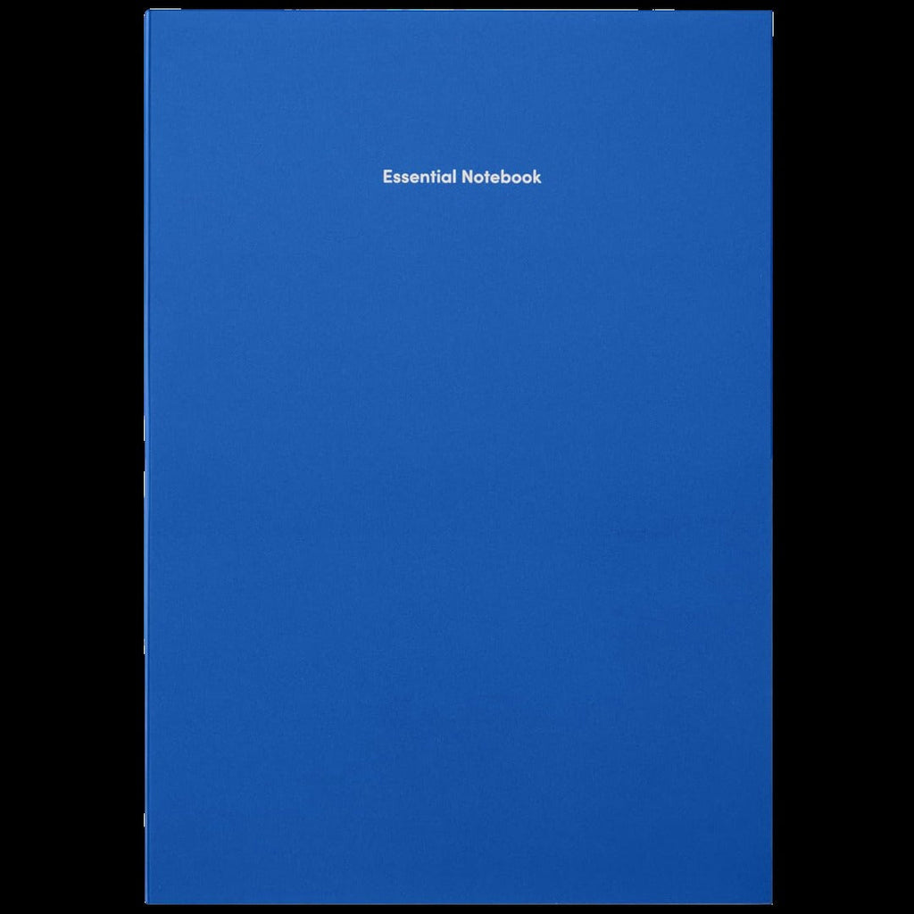 Essential Lined Notebook - Blue