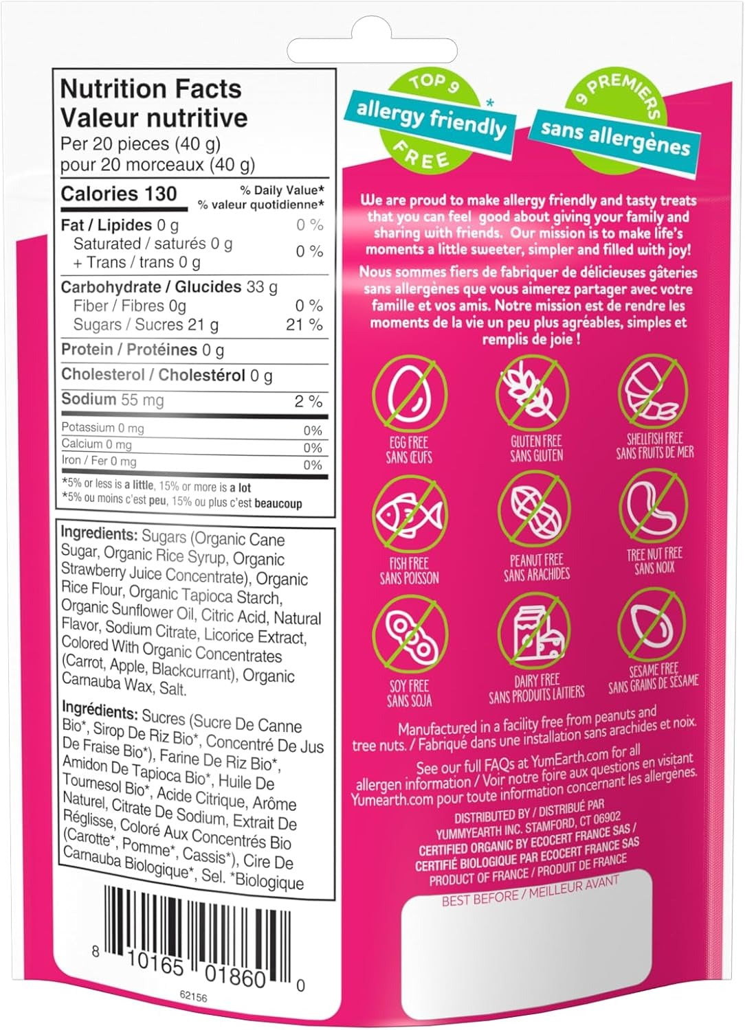 Organic Strawberry Licorice