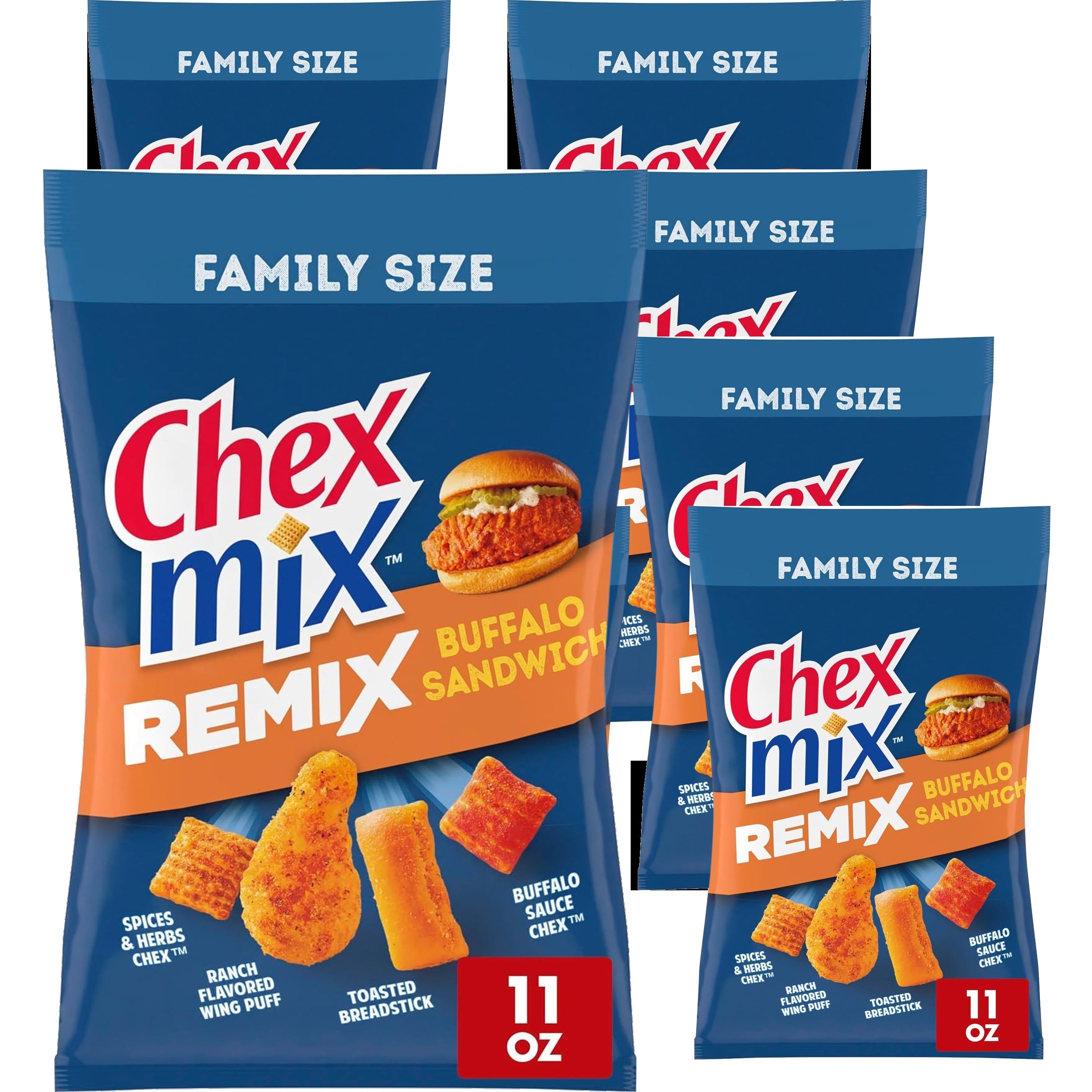 Snack Mix Buffalo Sandwich Family Size (8 Pack)