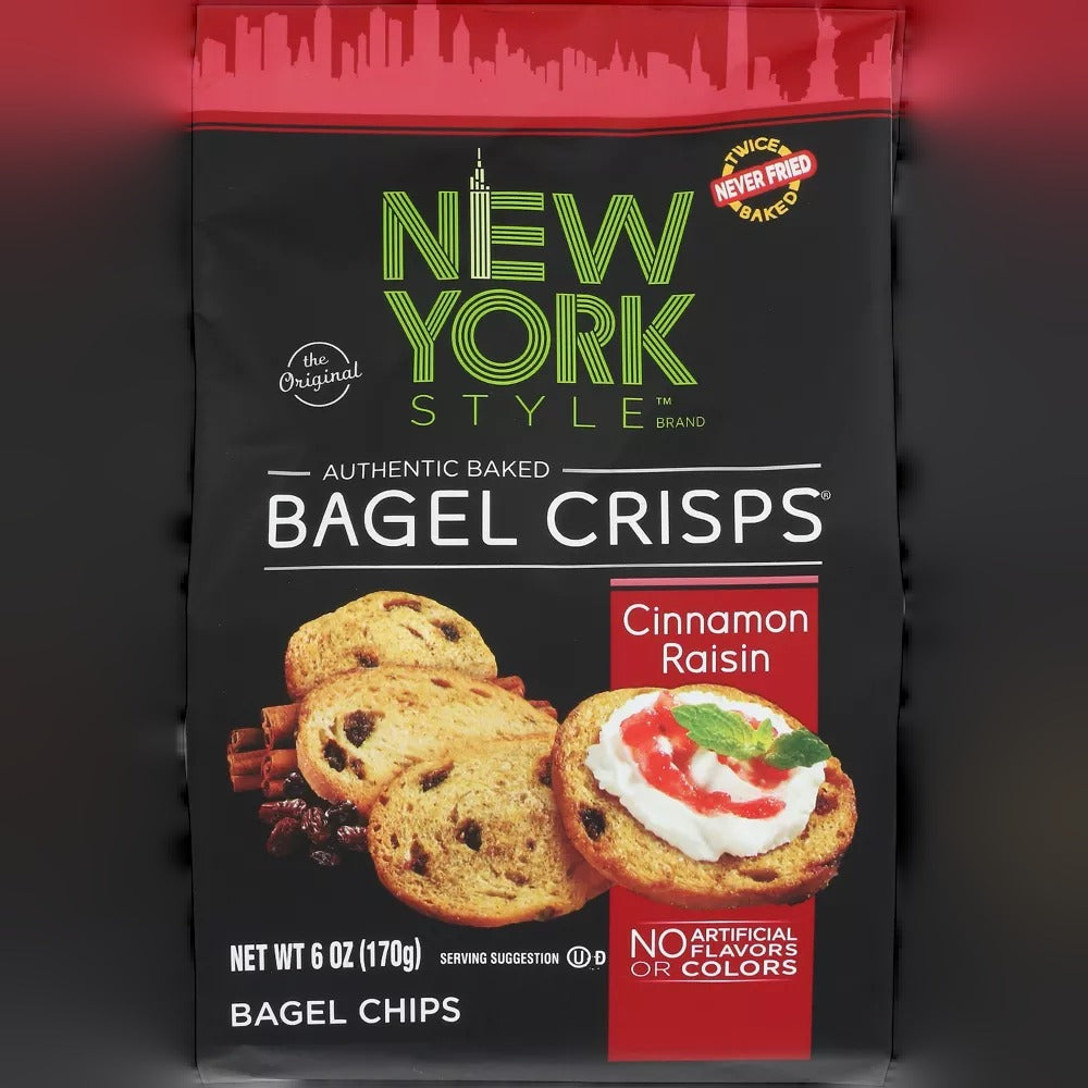 Cinnamon Raisin Bagel Crisps
