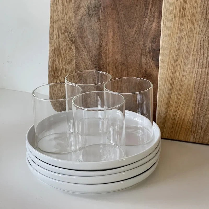 10.5" Ceramic Dinner Plate (Set of 4)