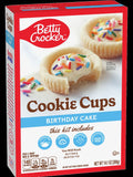 Birthday Cake Cookie Cups