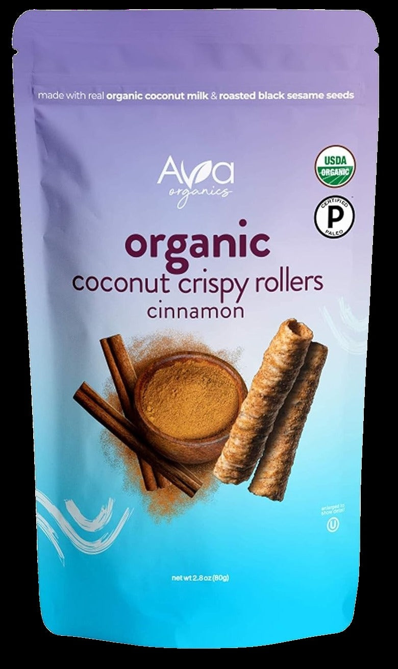 Cinnamon Coconut Crispy Rollers