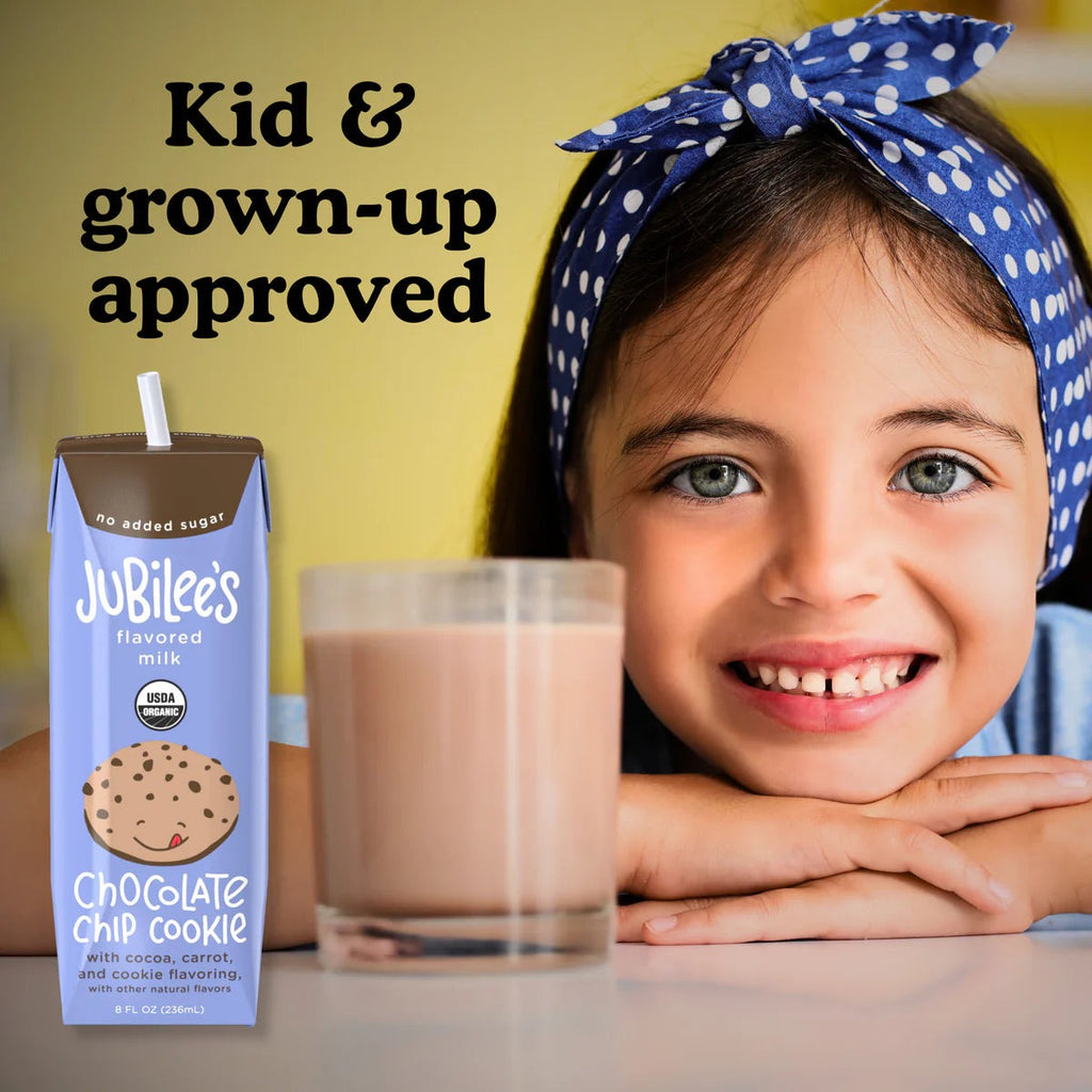 Organic Whole Flavored Milk - Chocolate Chip Cookie (12 Pack)