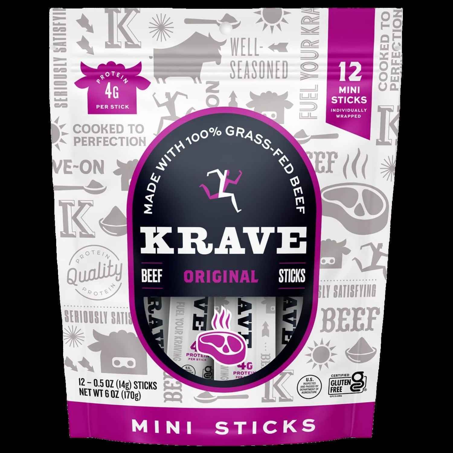 Beef Mini Sticks (12 CT)
