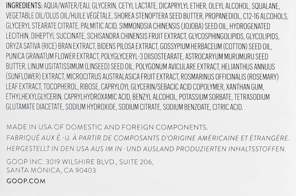 Goopgenes Nourishing Face Cream