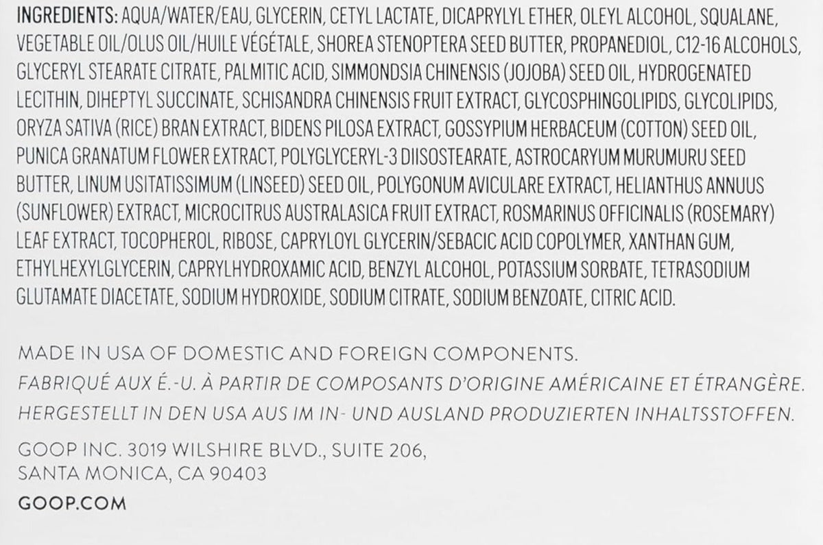 Goopgenes Nourishing Face Cream