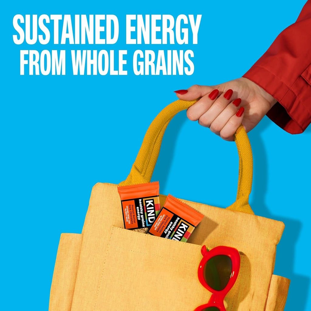 Healthy Grains Energy Bars - Peanut Butter Dark Chocolate (5 CT)
