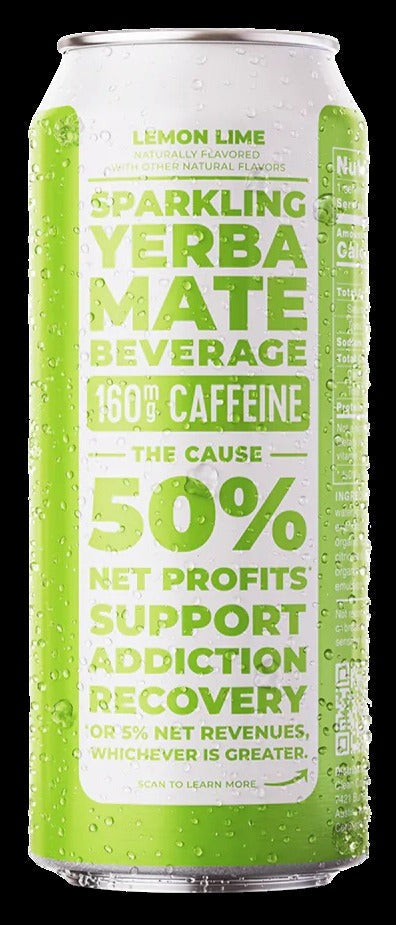 Lemon Lime Yerba Mate Engergy Drink (12 Pack)