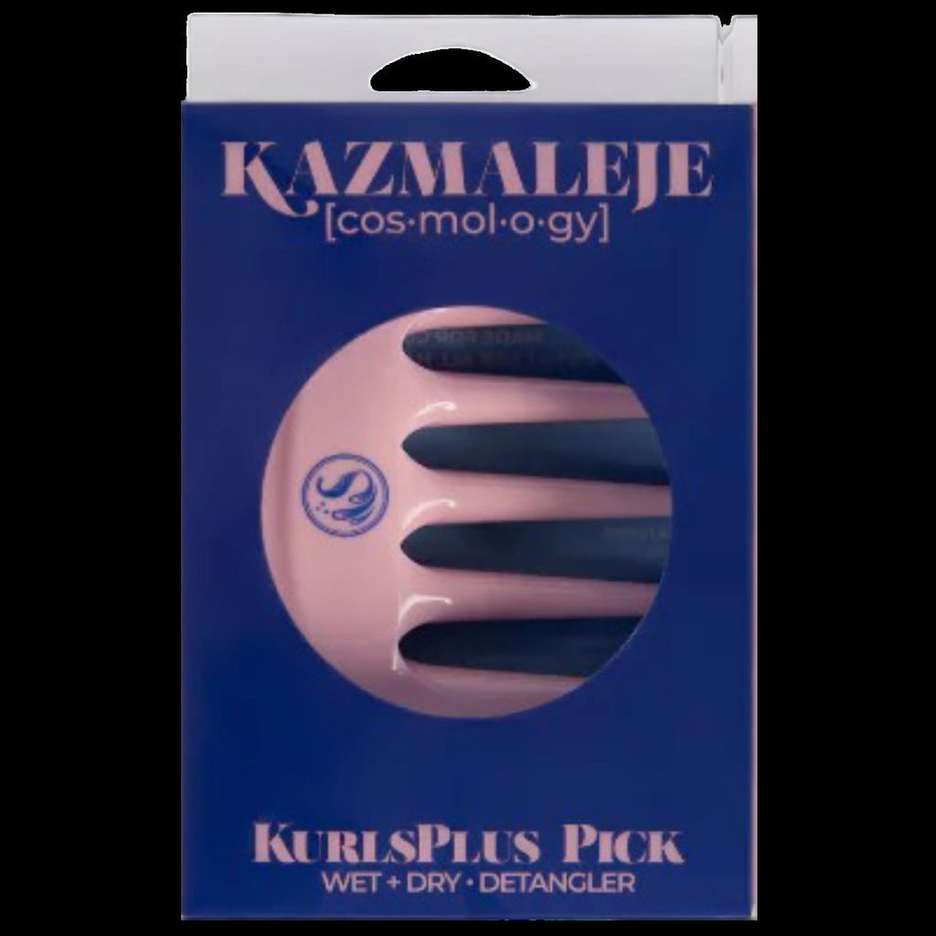 KurlsPlus Pick Hair Comb - Rose