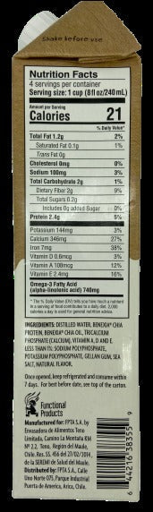 Original Unsweetened Chia Milk