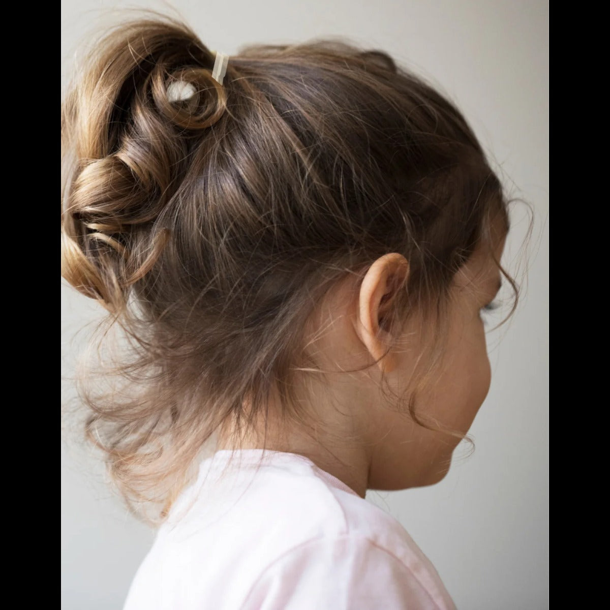 Eco-Friendly Kid Hair Ties - Little Lassies Clear (10 CT)