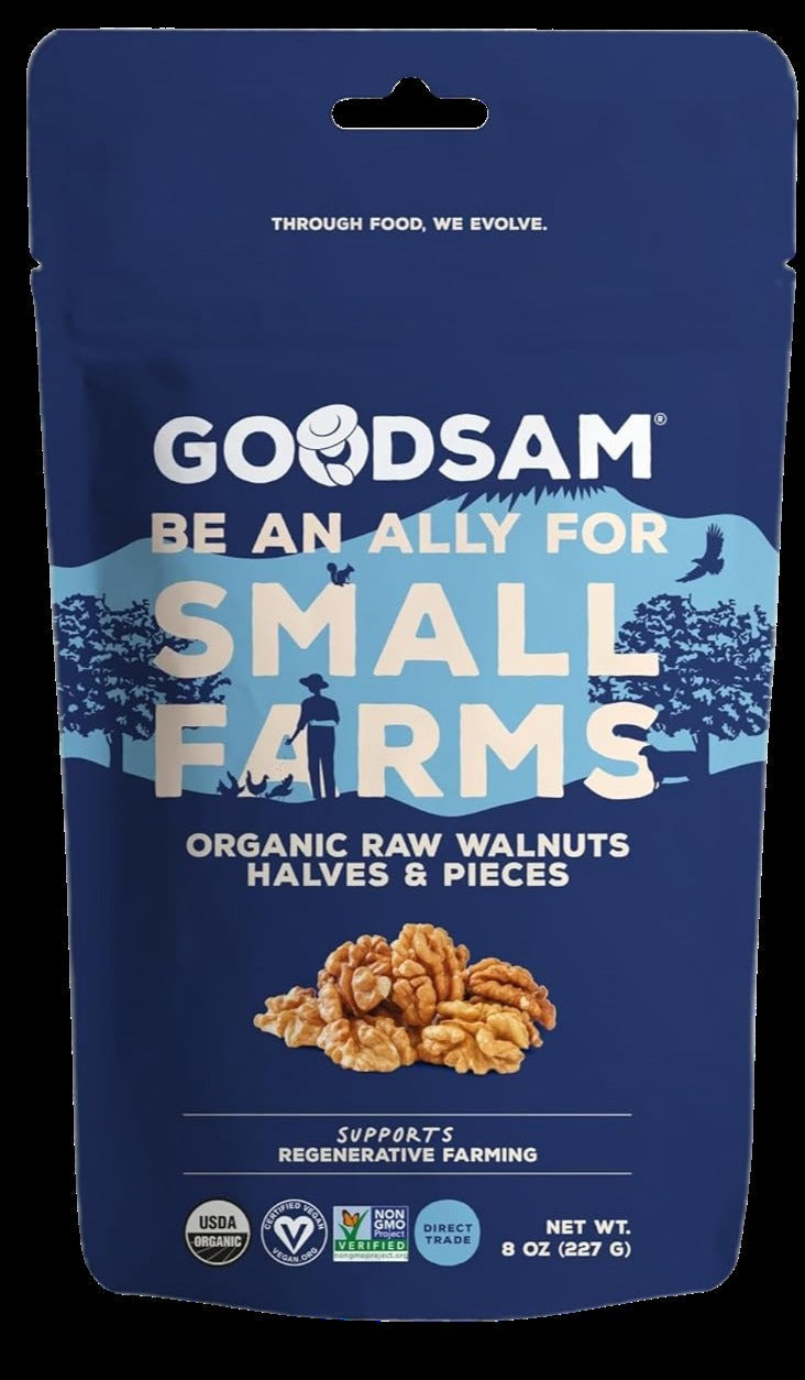Organic Raw Walnuts, Unsalted