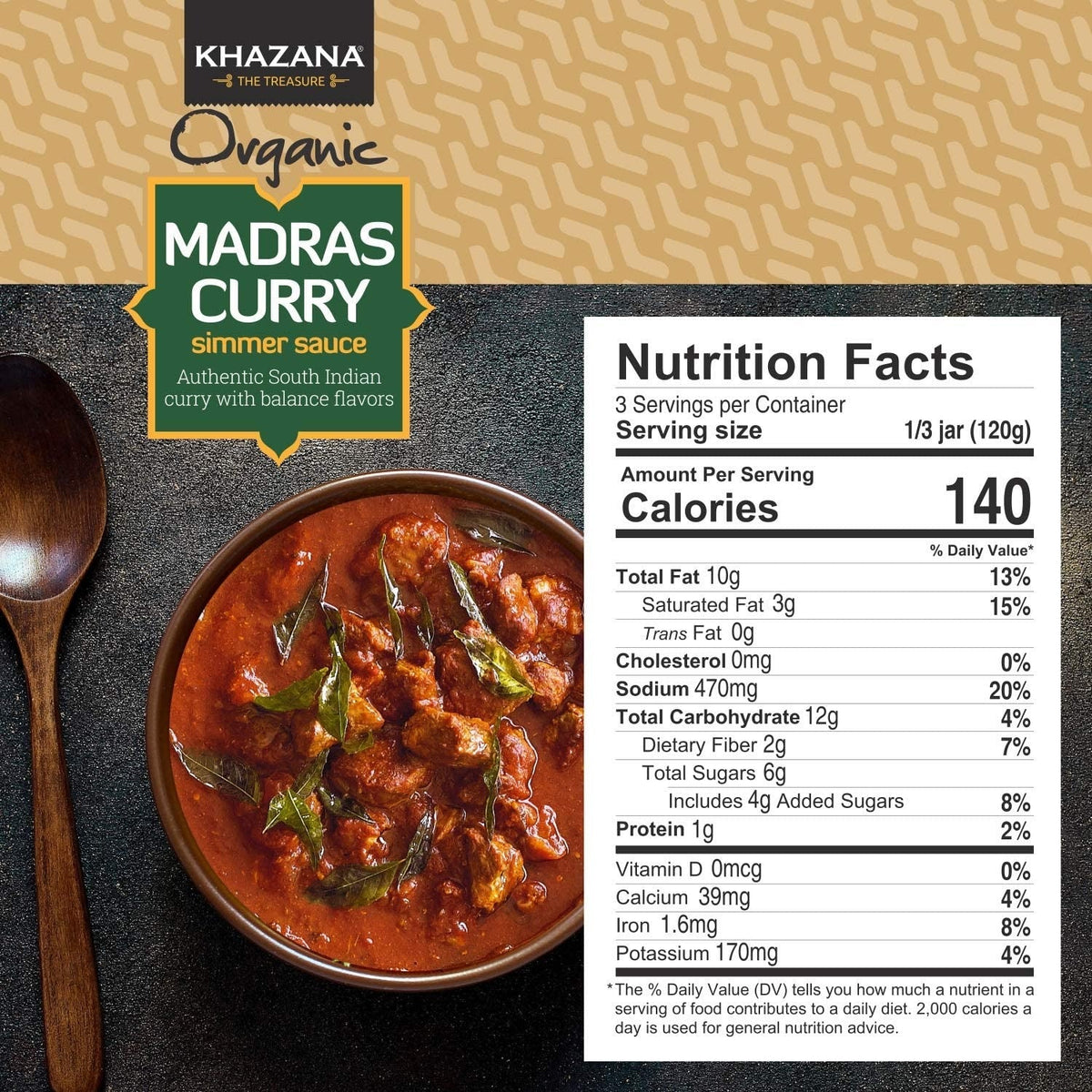 Madras Curry Simmer Sauce