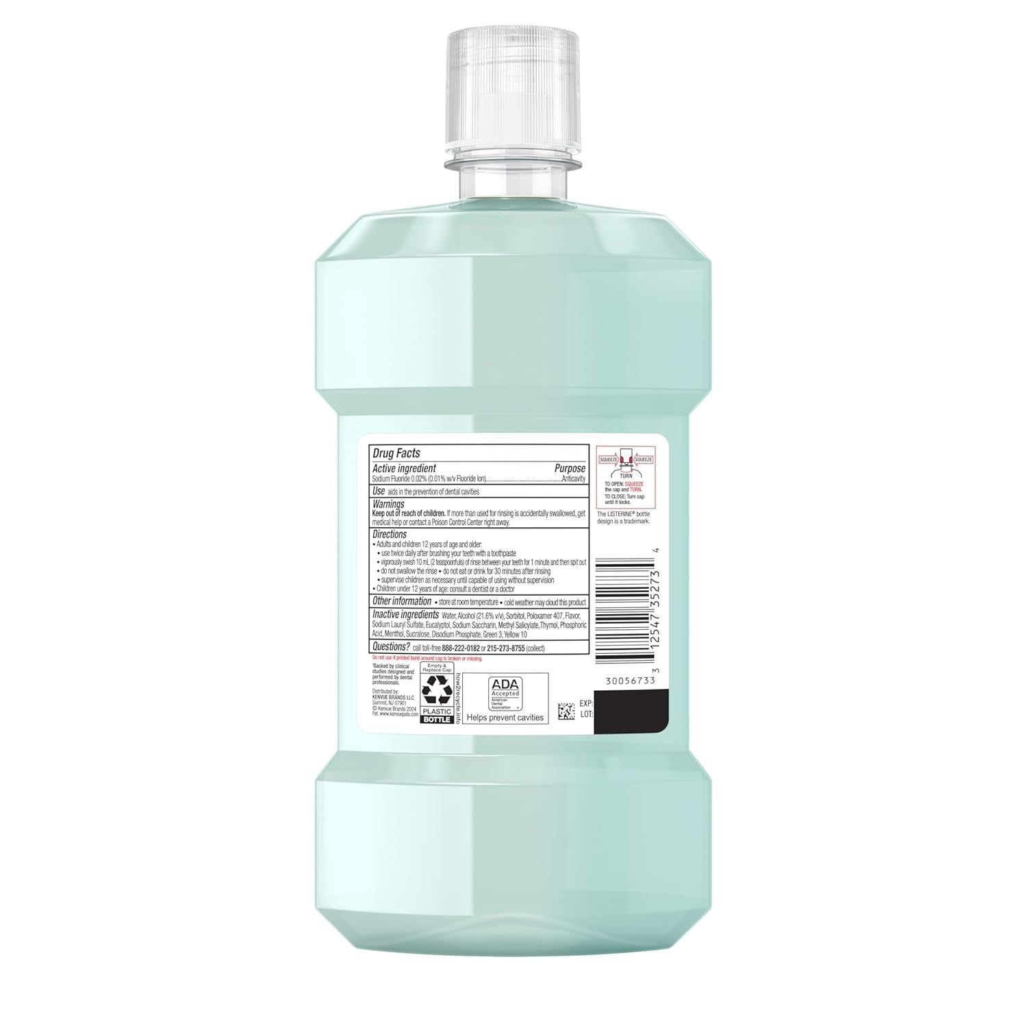 Clinical Solutions Teeth Strength Alpine Mint Mouthwash