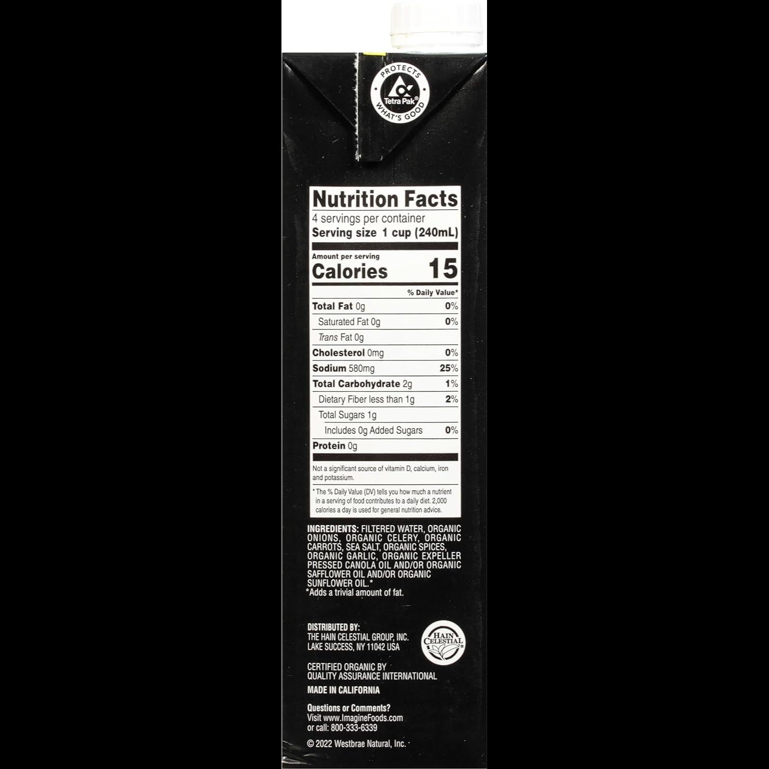 Organic Vegetarian No-Chicken Broth